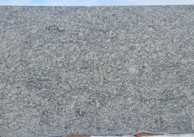 Ashen White granite slab for custom countertop