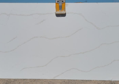 Golden Quartz slab for custom countertop