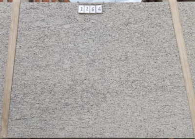 Light Ornamental granite slab for custom countertop