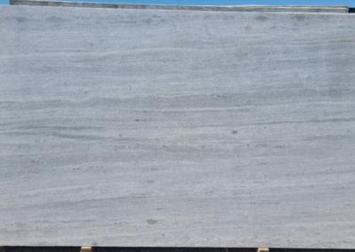 White Fantasy Marble slab for custom countertop